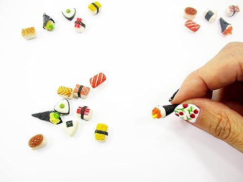 Miniatura 4 de Dollhouse 15229 - Lote de 10 alimentos sueltos japoneses para casa de muñecas