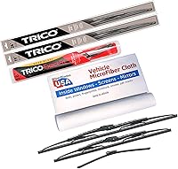 Vista 93 de WiperBladesUSA Juego de limpiaparabrisas compatible con Toyota Corolla 2013 (juego de 2) limpiaparabrisas