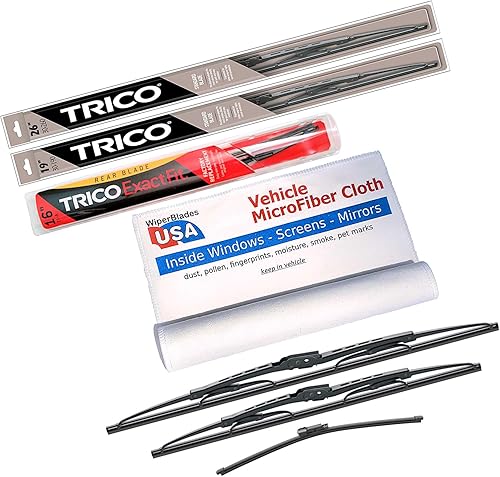 Miniatura 93 de WiperBladesUSA Juego de limpiaparabrisas compatible con Toyota Corolla 2013 (juego de 2) limpiaparabrisas