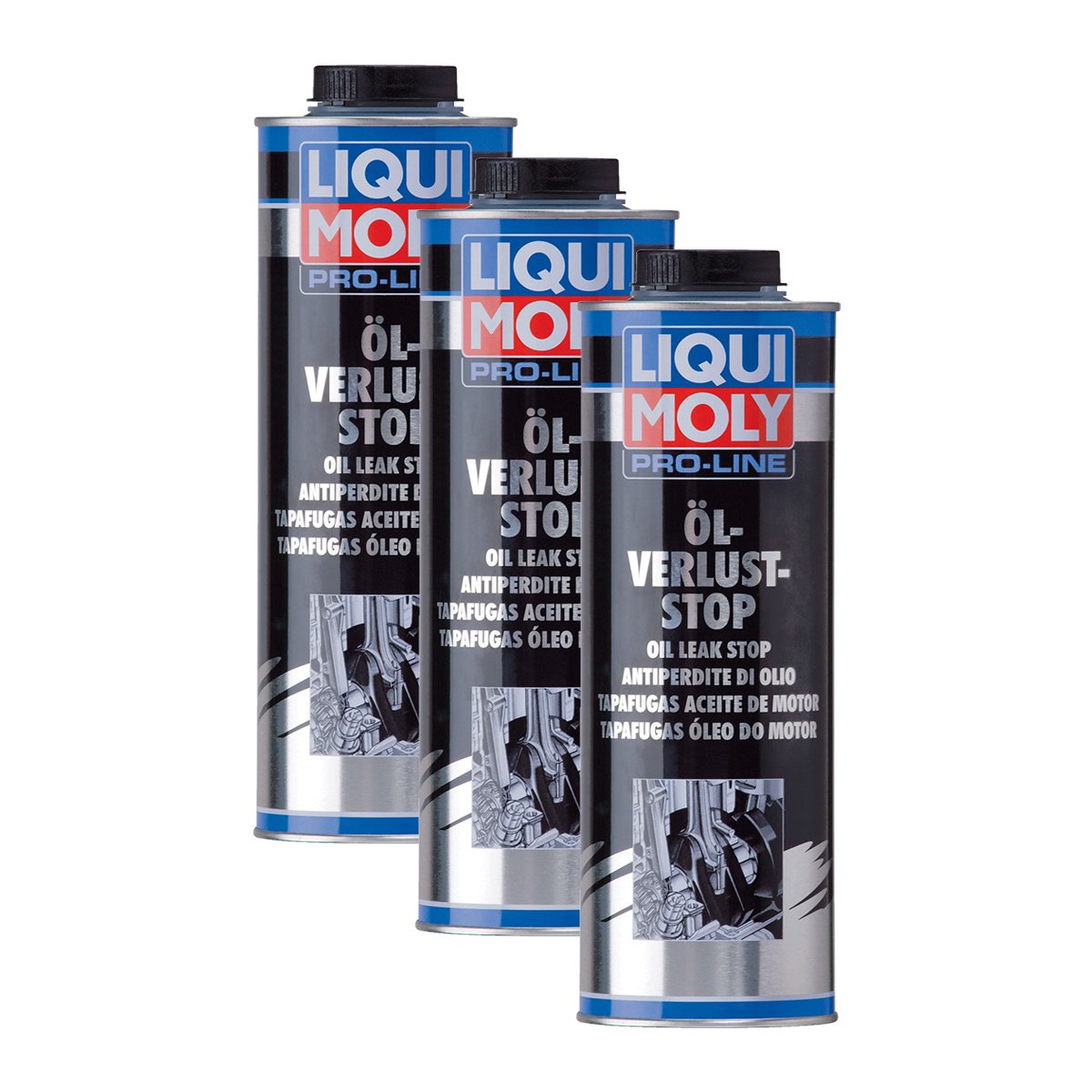 Liqui Moly 5182 Pro-Line - Líquido antipérdida de aceite (3 unidades, 1 L)
