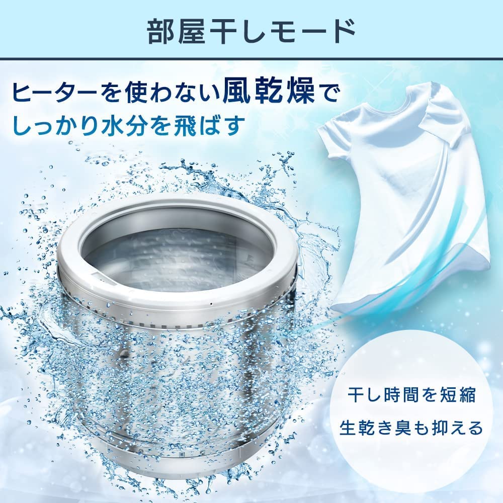 Amazon.co.jp: アイリスオーヤマ 洗濯機 IAW-T503E-W : ホーム＆キッチン