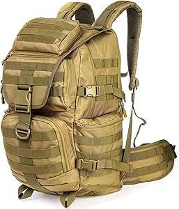 Amazon.com: Cididu 50L Tactical Backpack, Large Trekking Rucksack Bag ...
