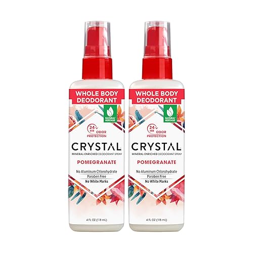 Miniatura 7 de Desodorante para el cuerpo en aerosol Crystal, sin perfume (4 fl oz)