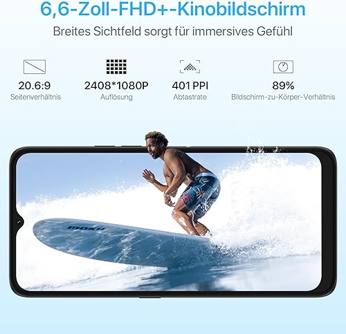 Miniatura 2 de UMIDIGI F3 Pro 5G teléfonos celulares desbloqueados, Android 13 teléfono inteligente desbloqueado, 14 (8+6) GB+256GB, cámara principal de 48MP,