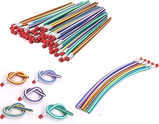 Sponsored Ad – AHG 30 Pcs Soft Flexible Bendy Pencils Magic Bend Kids Children School Fun Equipmen