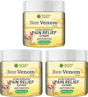 Mexmy Ultra Fast Pain Relief Cream - 100g | Suitable for Back Pain, Muscle Pain, Joint Pain, Knee Pain | 100% Ayurvedic Formula | Suitable for Sports & Gym related injuries ((300gm- Pack Of 3))