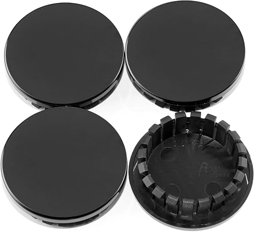 Rhinotuning Tapacubos centrales de rueda de coche ABS cromados plateados de 83 mm (3.27 in)3.008 in (3 pulgadas), reemplazan