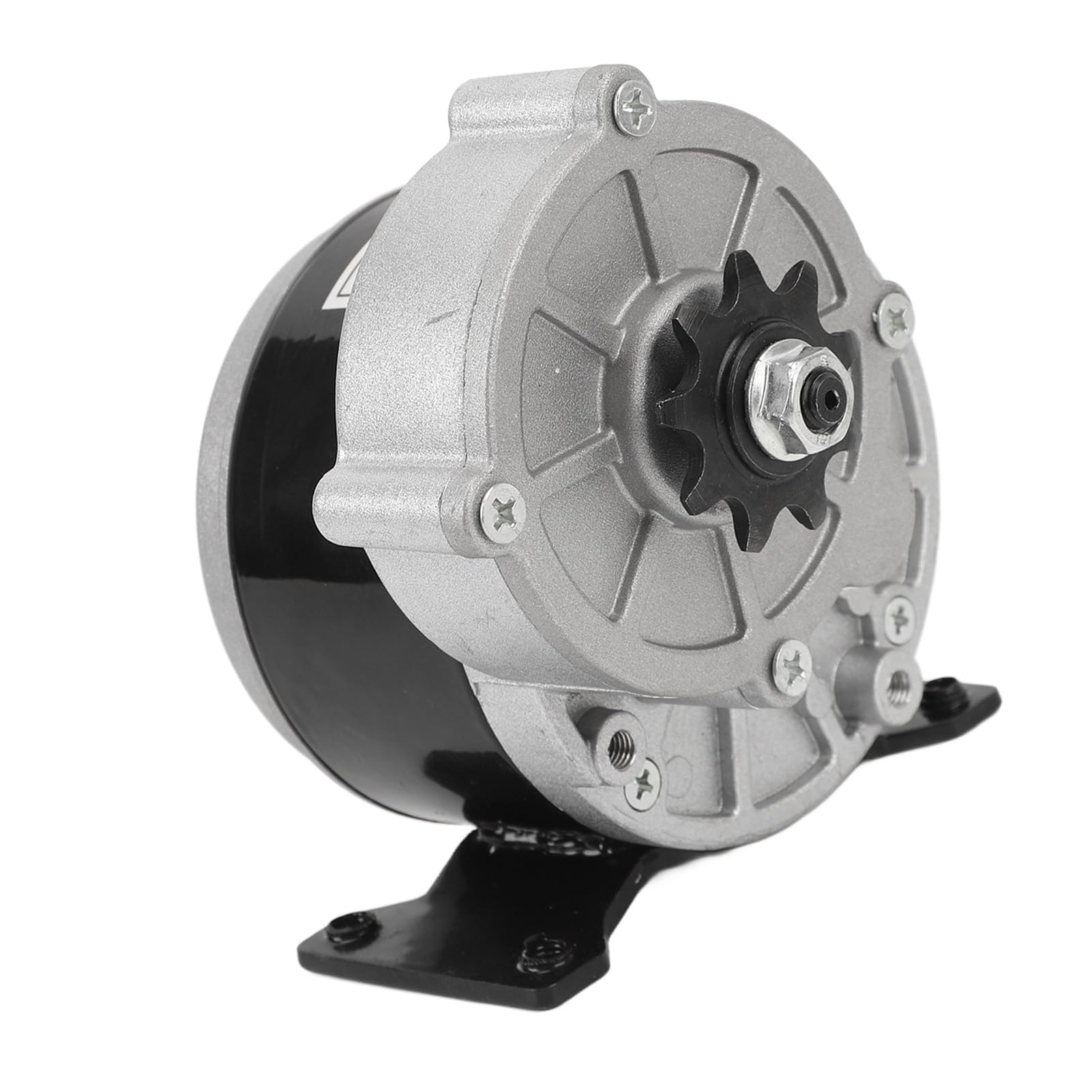Motore di riduzione della velocità con ingranaggio CC spazzolato 24V 250W con controller spazzolato per bici da cross Motociclette Bici elettriche Alloggiamento in alluminio ad