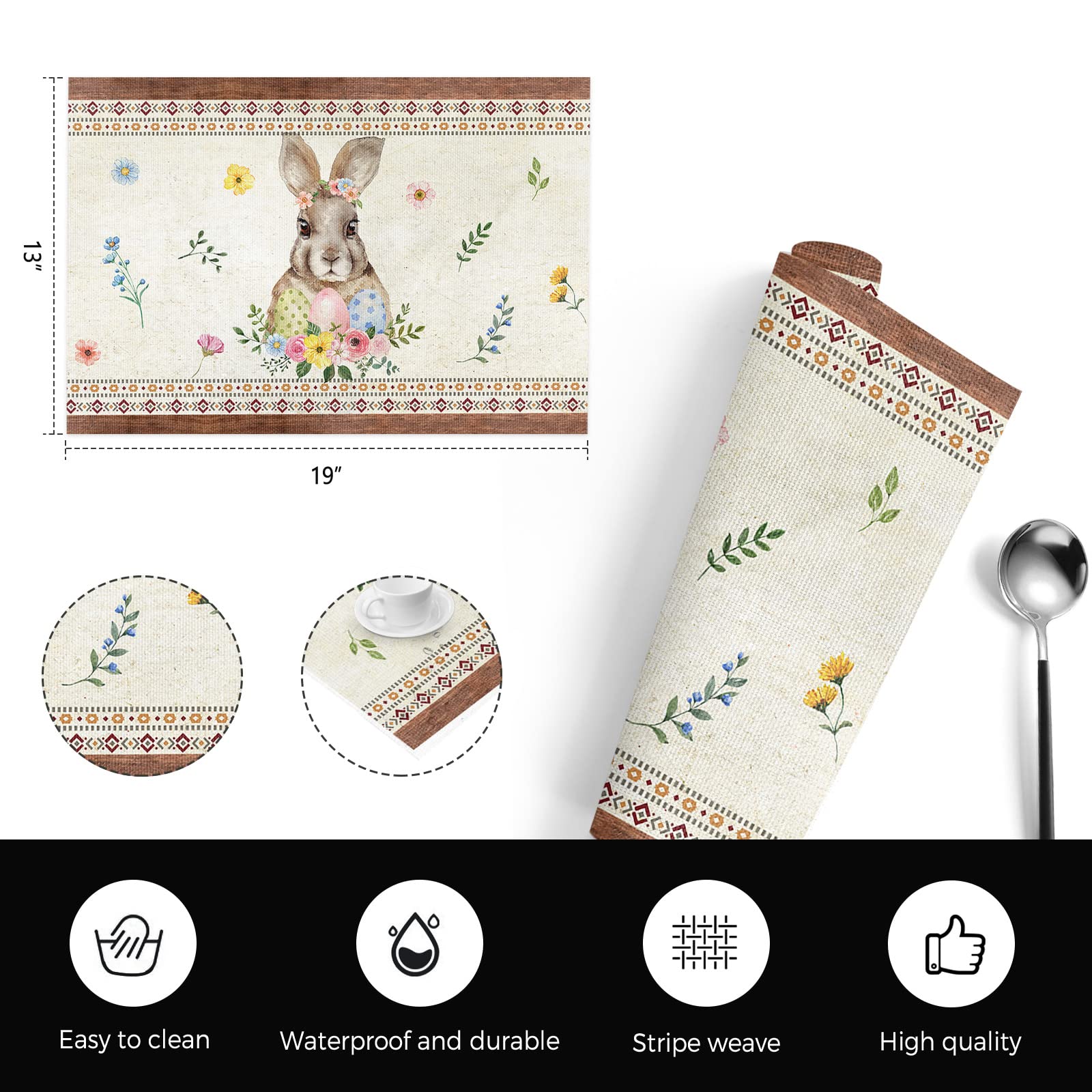 Manteles Redondo Antimanchas, Morbuy Impermeables Mantel De Mesa Lavable, 3D Mandala Impresión Manteles Redondo Poliéster Para