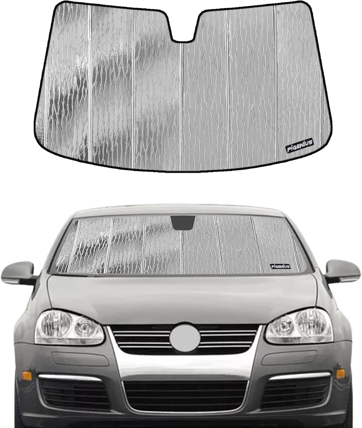 Windshield Sunshade for Volkswagen Jetta 2006-2010 Front Window Shade - AstraGuard