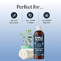 Vista 7 de Sulfate Free Hard Water Shampoo - Deep Clarifying Shampoo for Build Up of Product and Minerals with Five Cleansing Mint Essential Oils for