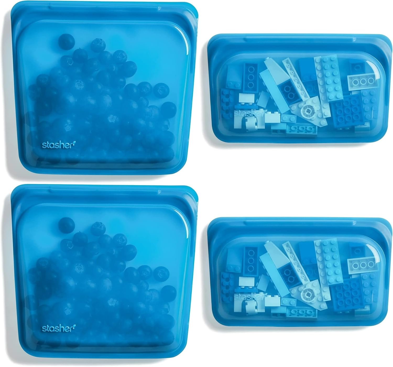 stasher reusable silicone food bag