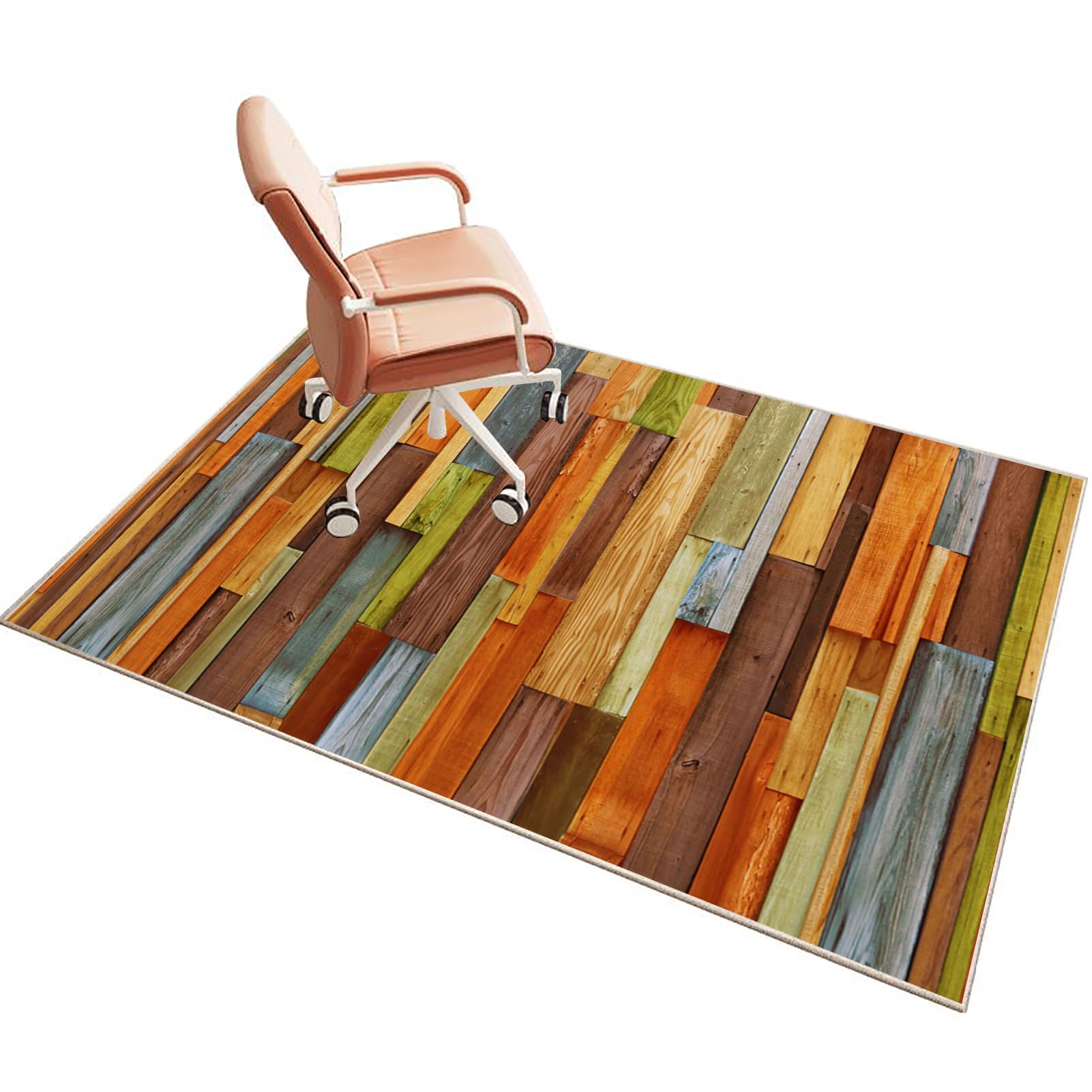 Office Chair Mat for Carpet - Heavy Duty Gaming Chair Mat, 130 x 150 cm, Protects Carpeted & Hardwood Floors