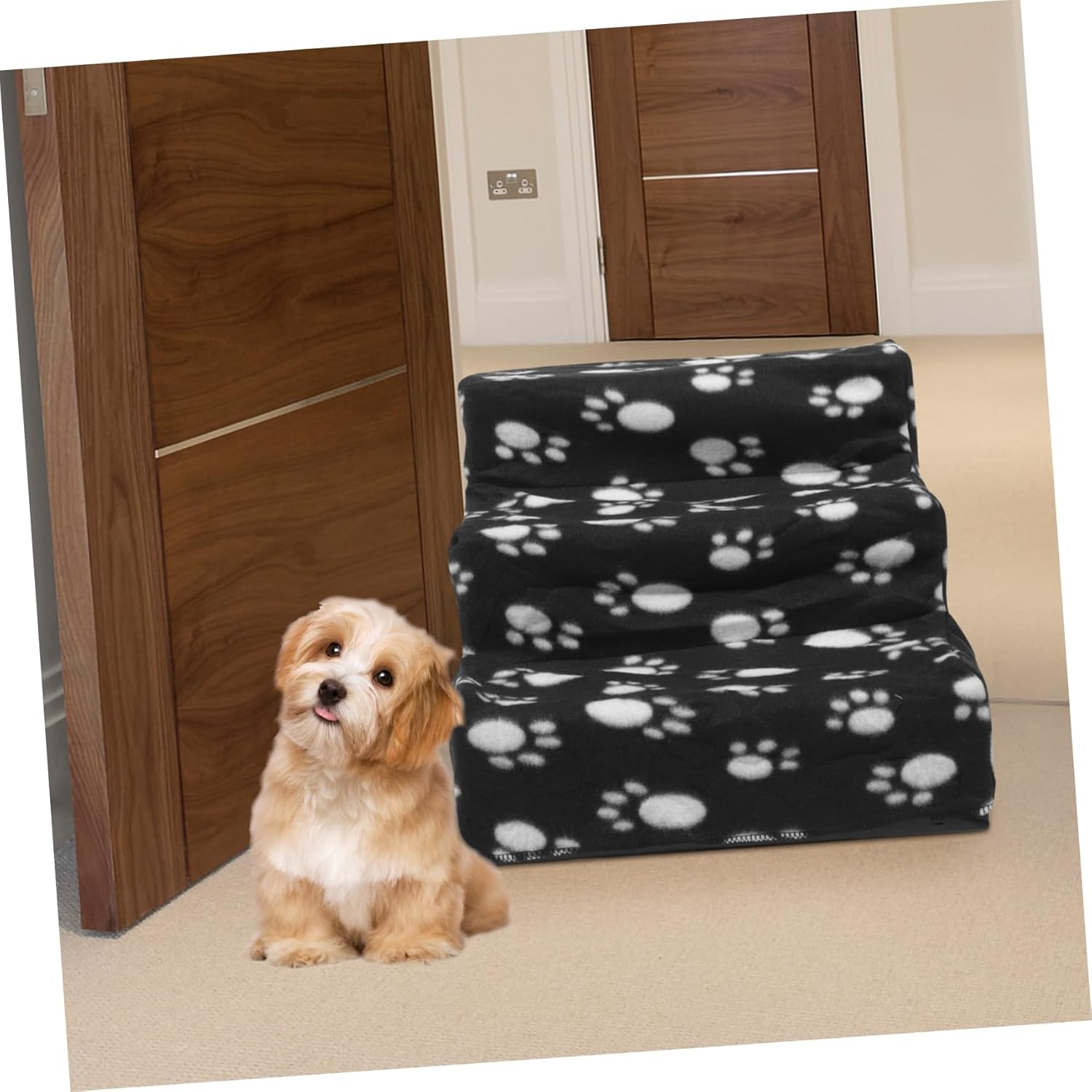 BESTonZON Dog Ladder Pet Ladder Pet Stairs Dog Steps for Sofa Non-Slip Safety Ramp