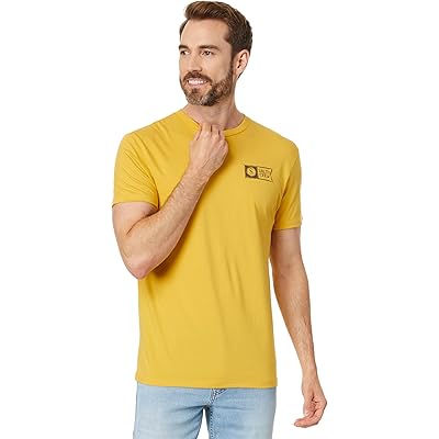 Мужская рубашка Salty Crew Sketchy Alpha Premium Short Sleeve Tee mustard