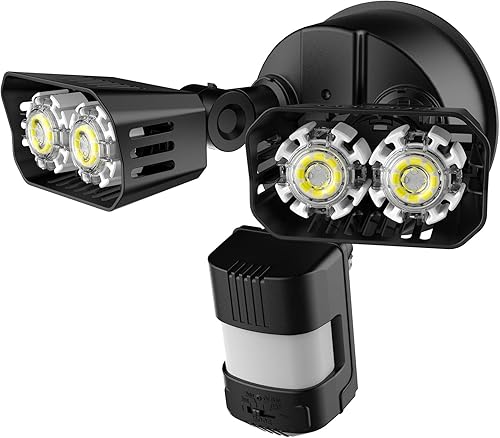 SANSI - Luz LED de seguridad con sensor de movimiento