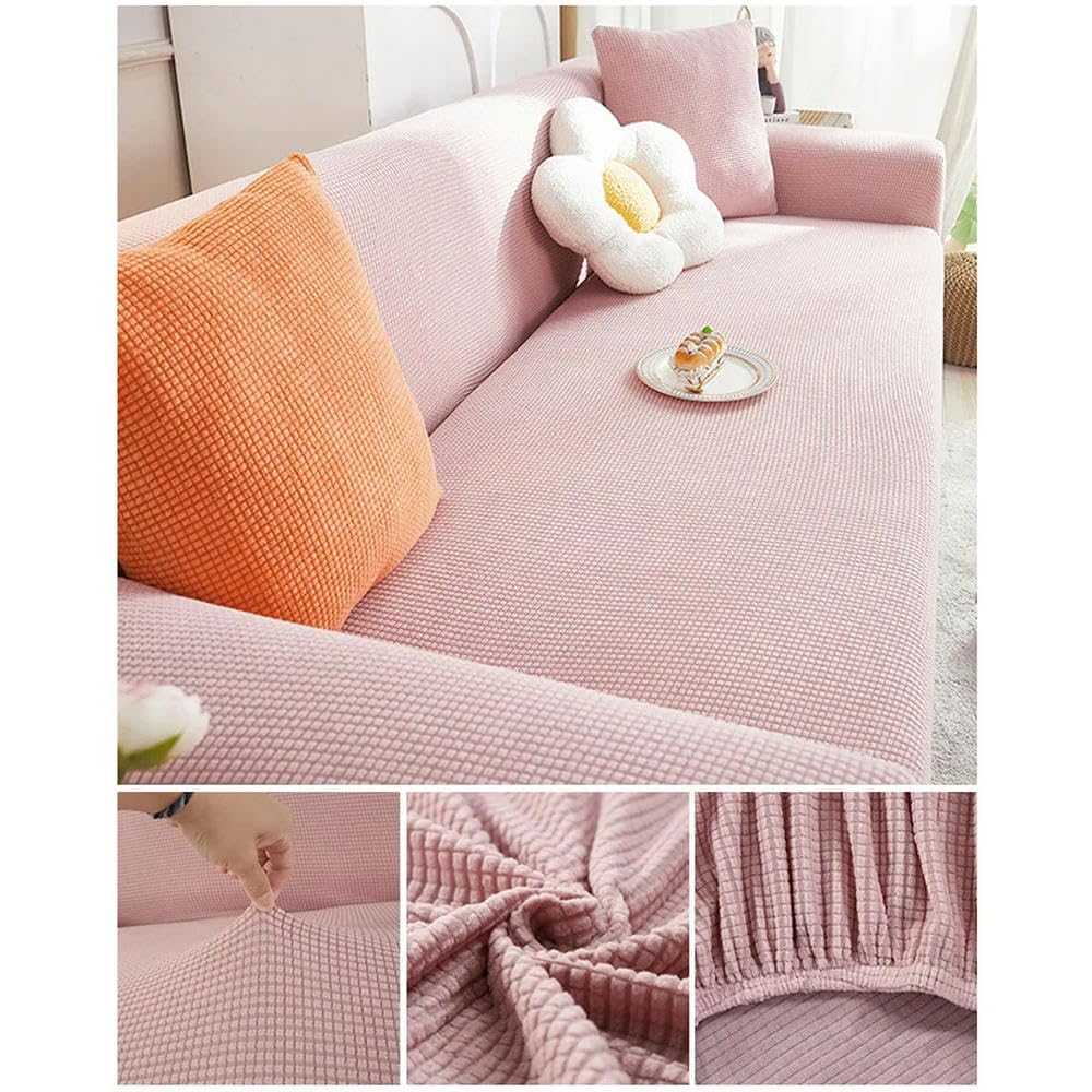 Housse de canapé extensible pour un salon chaleureux et élégant en famille