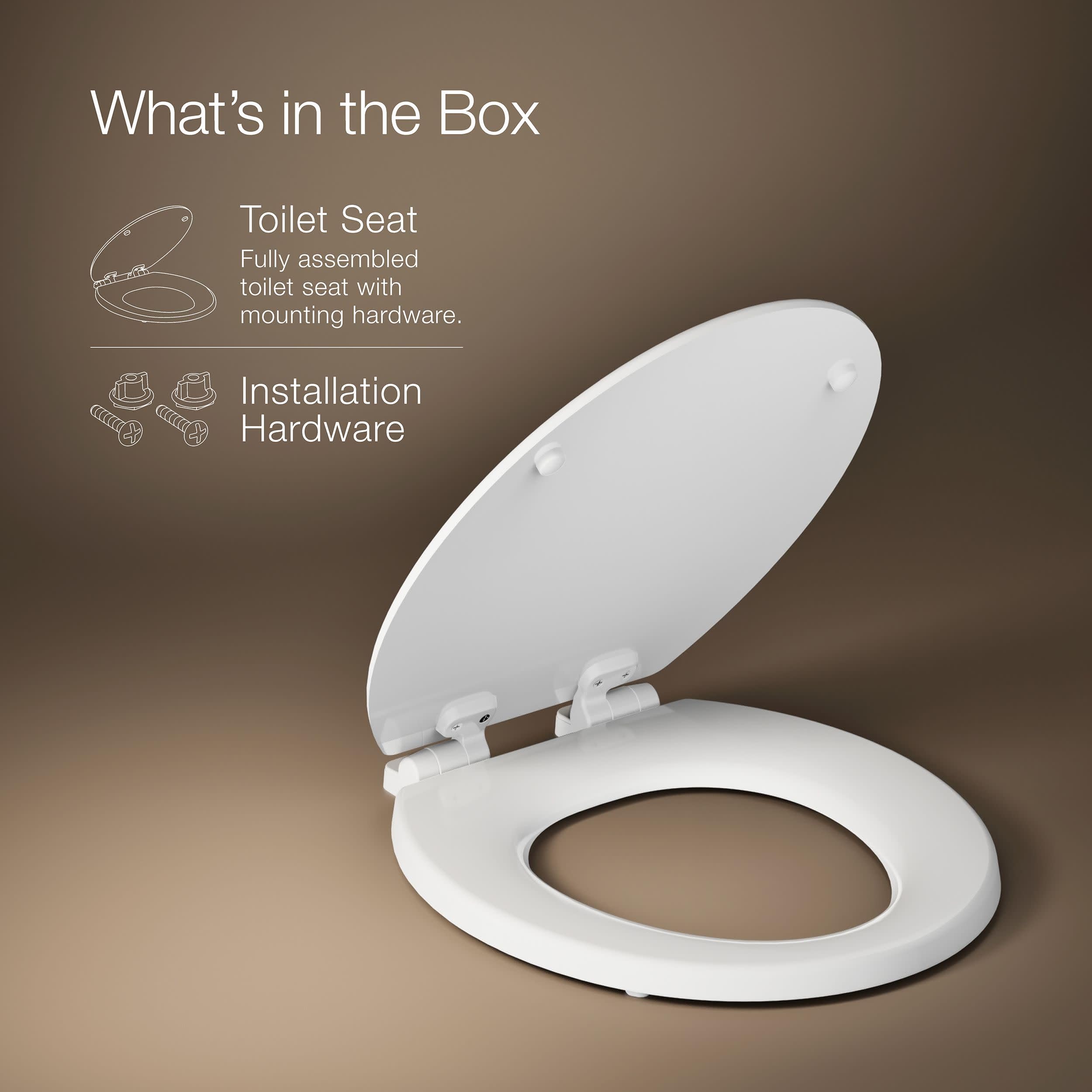 Kohler 25884-0 Triko Lunette WC Blanc