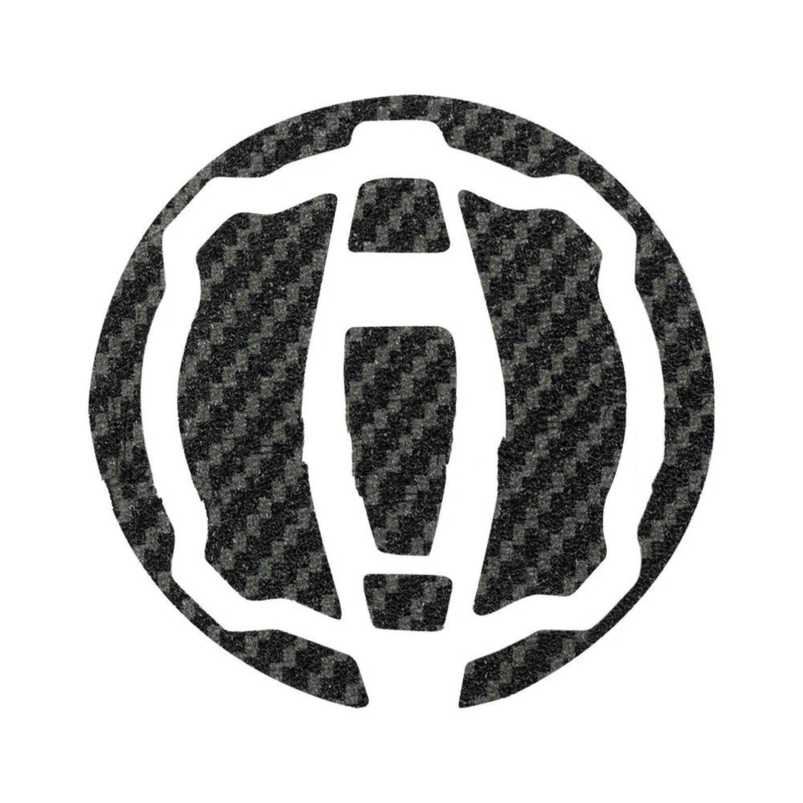 Carbon Fiber Fuel Tank Pad Oil Gas Cap Protector Sticker for Kawasaki for Z750 for Z1000 for ZXR250 for Ninja 400 Tank Sticker(Color1)