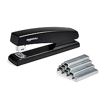 Amazon Basics Spillatrice con 1000 punti metallici – Nero, Confezione da 1