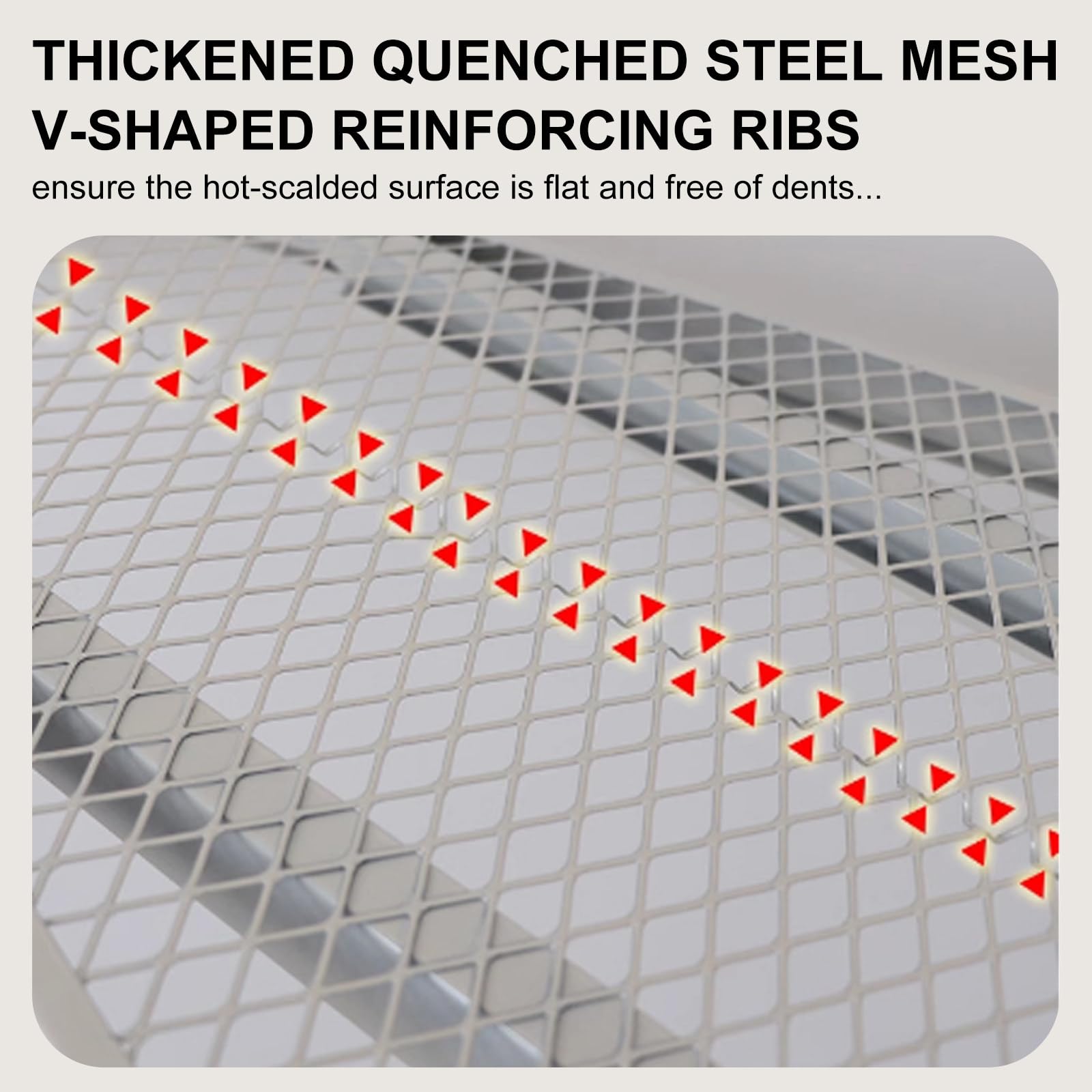 Tabla de planchar de tamaño completo, tabla de metal plegable resistente para sala de costura y manualidades, resistente esencial para el hogar