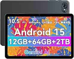 Amazon.co.jp: 【Android15 タブレット 10インチ Wi-Fiモデル