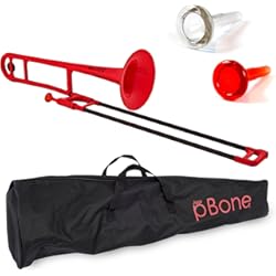 Trombon Alto Bach pBone PBONE1R - Trombón (plástico), color rojo