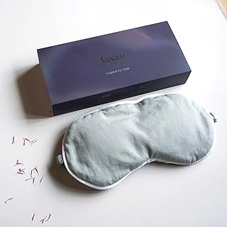 Sponsored Ad - Kinavu Living Grey Dawn Weighted Eye Mask | Cooling Sleep Mask with Gentle Pressure for Deeper Rest | Soft ...