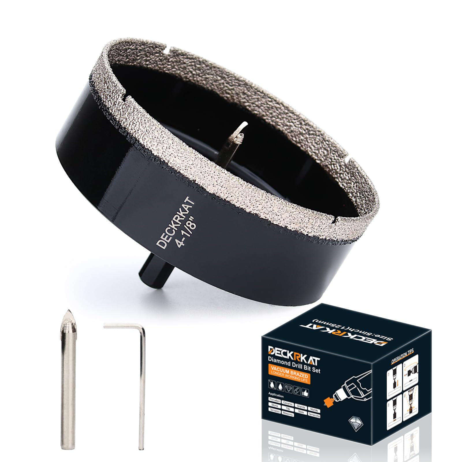 Diamond Hole Saws - Cut Tile, Stone & More -12