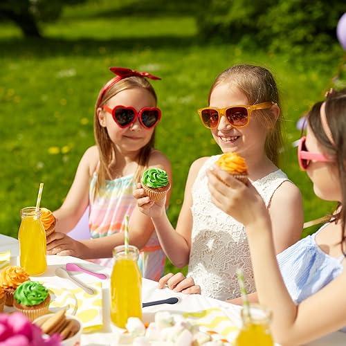 Miniatura 6 de 500 cucharas de plástico, cucharas desechables de alta calidad, cubiertos de plástico duraderos, cucharas de degustación multicolor para suministros