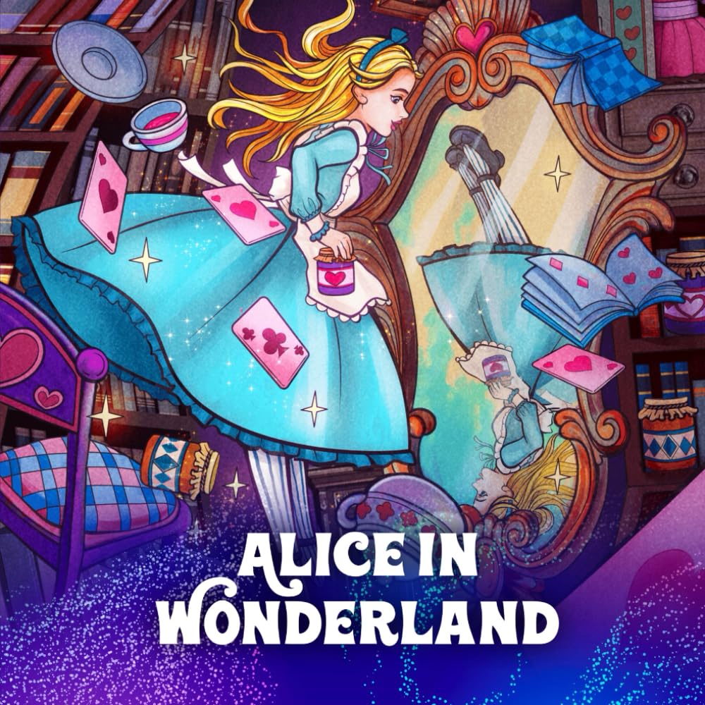 Alice in Wonderland: Picture book with story