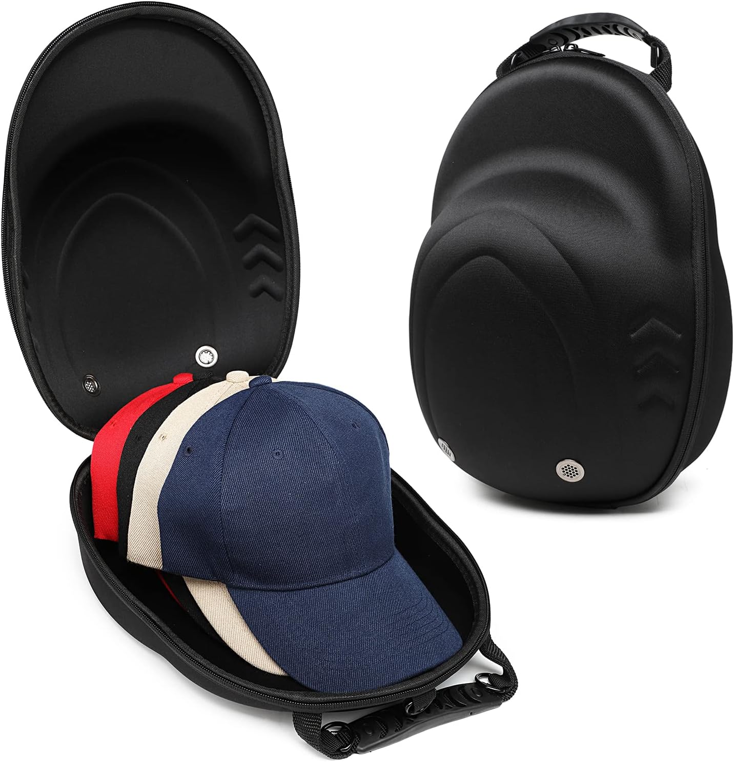 MINGHUICHIC Hard Hat Case for Baseball Caps Hat Organizer