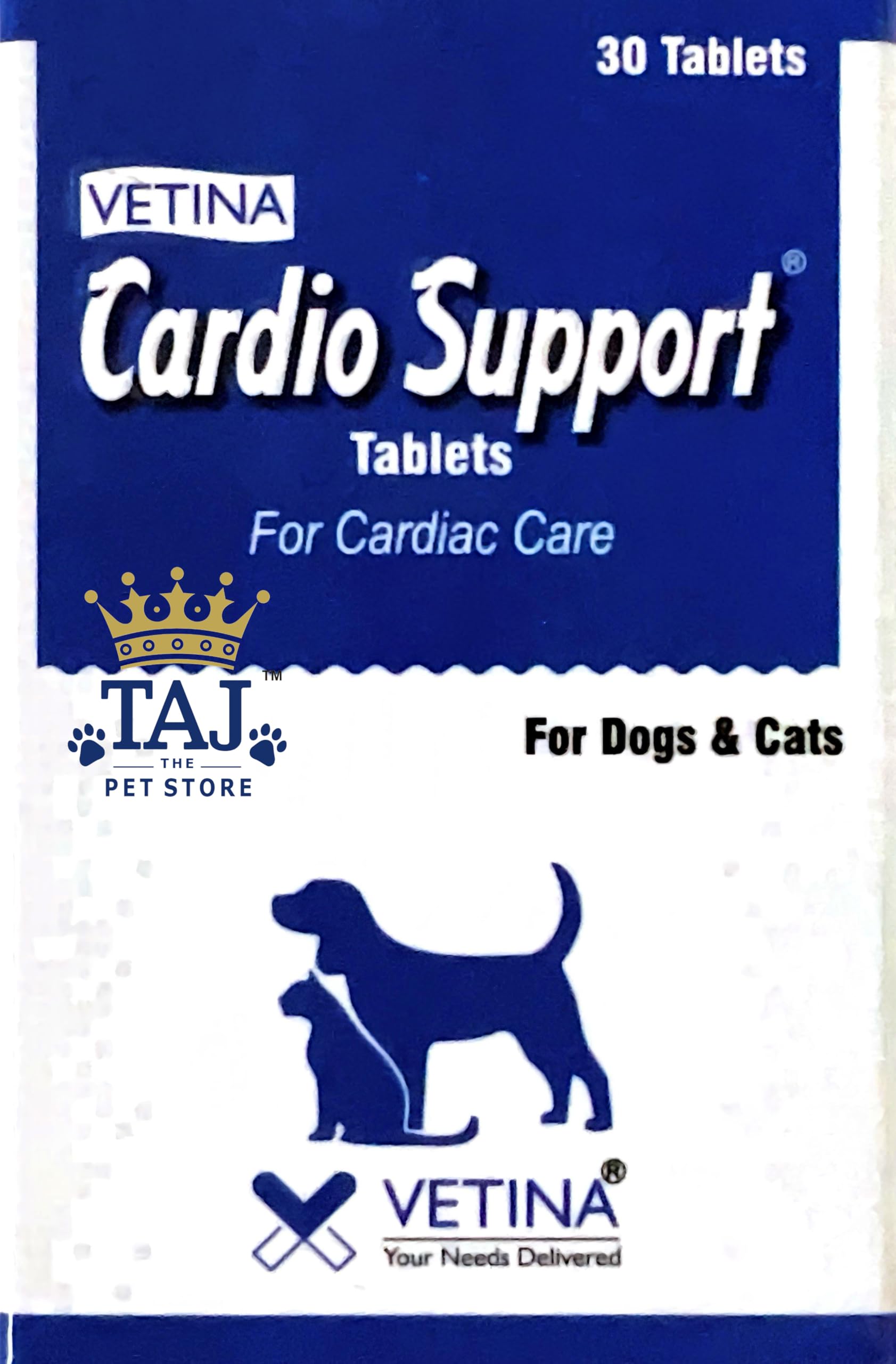 (OG) TAJ Cardio Support Tablets for Dogs and Cats||Renowned,Fresh and Effective||30 Tablets (Pack of 3) (B0DF4N2V4Z) Amazon Price History, Amazon Price Tracker