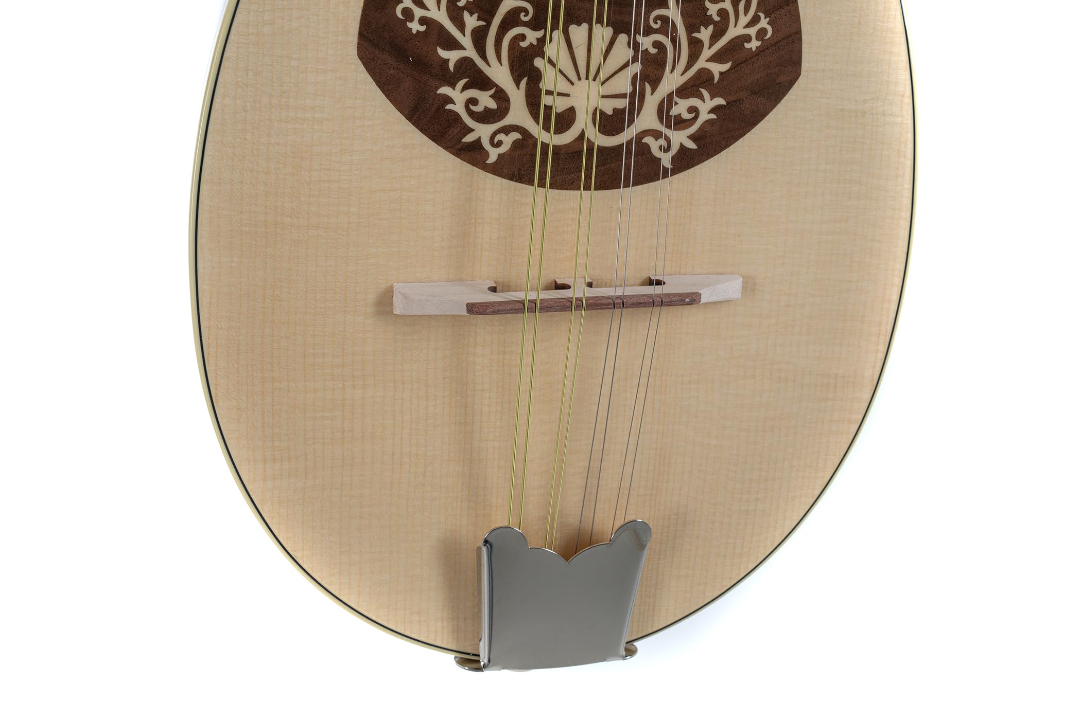 GEWA Mandoline Pro Arte Modèle 1 - Mandoline plate - Forme portugaise - Table en épicéa massif - Fond/éclisses en érable massif - Haute brillance - Fabriqué en Europe