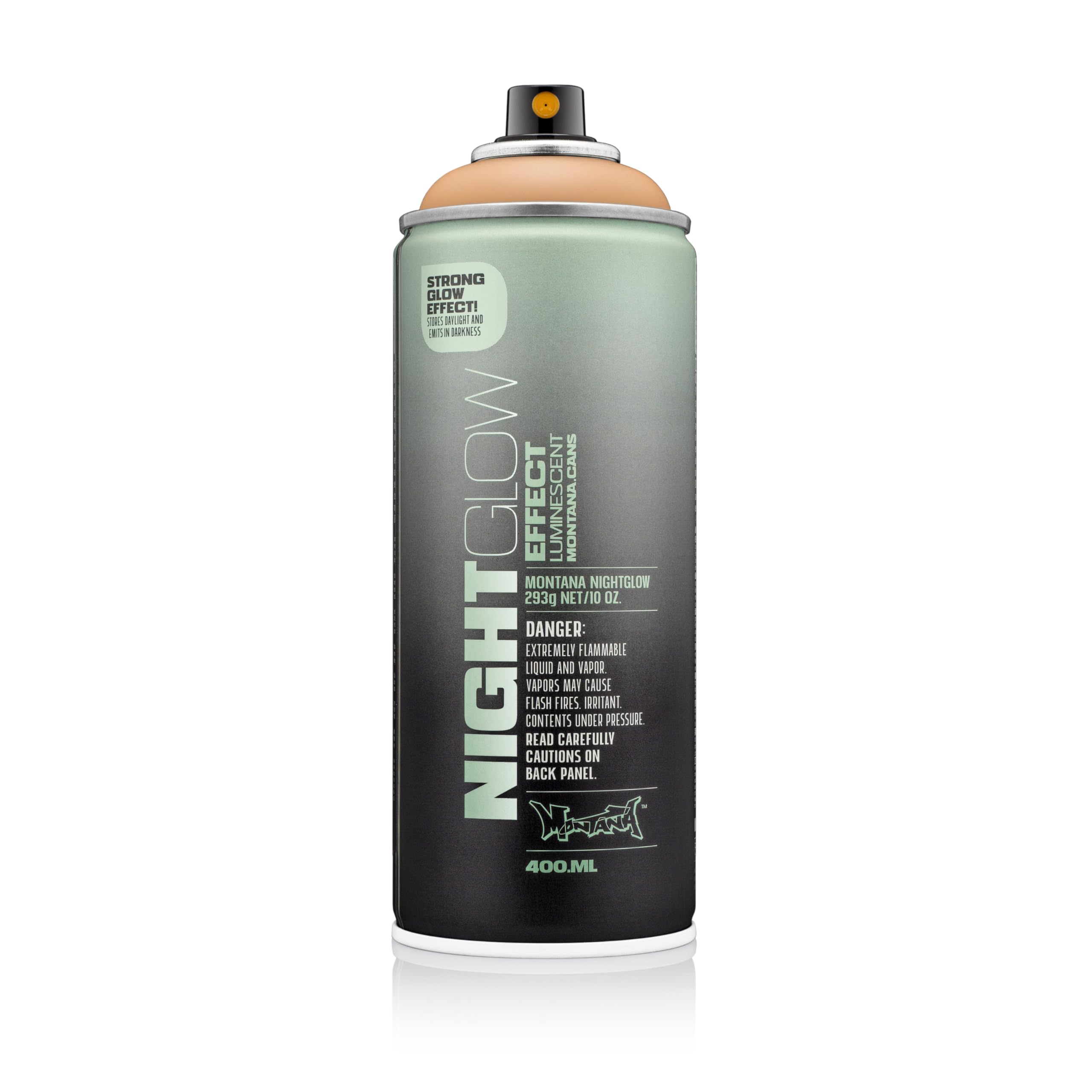 Montana Nightglow Luminescent Spray Paint 400ml Luminescent Orange