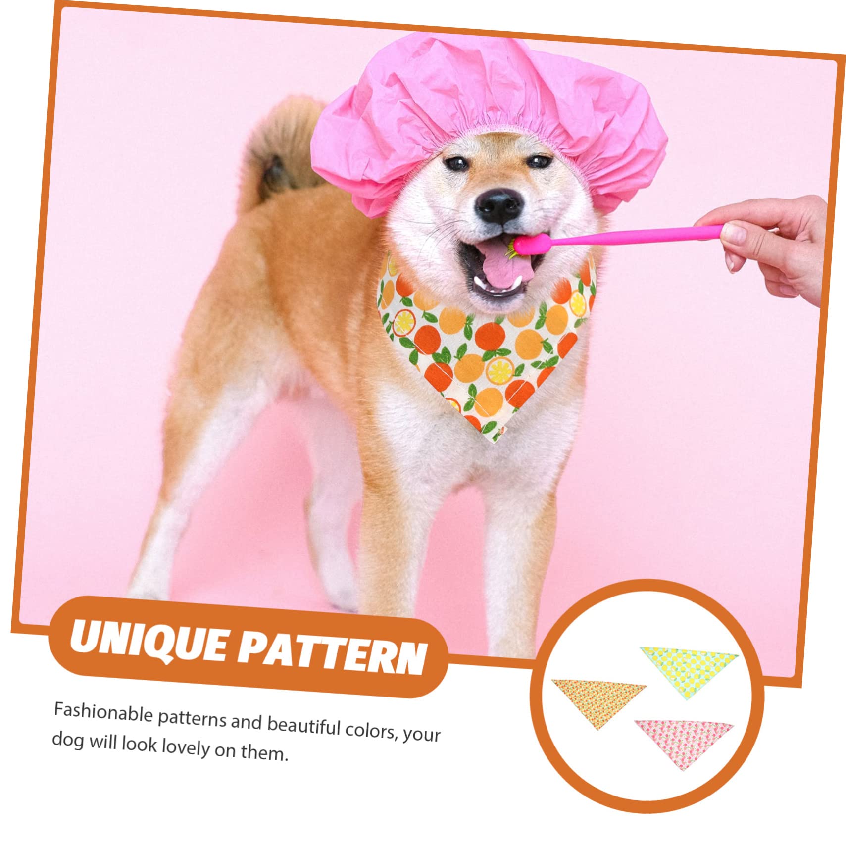 FOMIYES 12piezas Bufandas para Mascotas Coloridas Bandanas para Perros y Gatos Accesorios Resistentes y para Fiestas y Fotografías