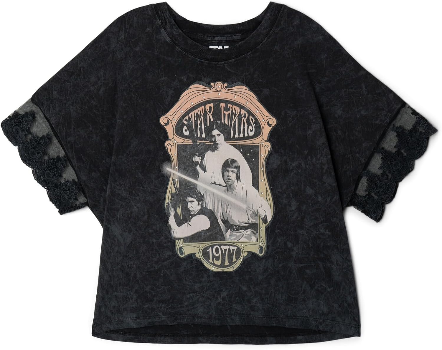 STAR WARS Women's Vintage T-Shirt Adult Sizes image 3