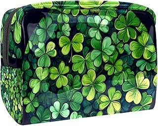 St. Patrick's Day Circle Clover Leaves Doodle...