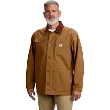 Carhartt Mens Iconic C01 Rugged Flex Duck Chore Coat