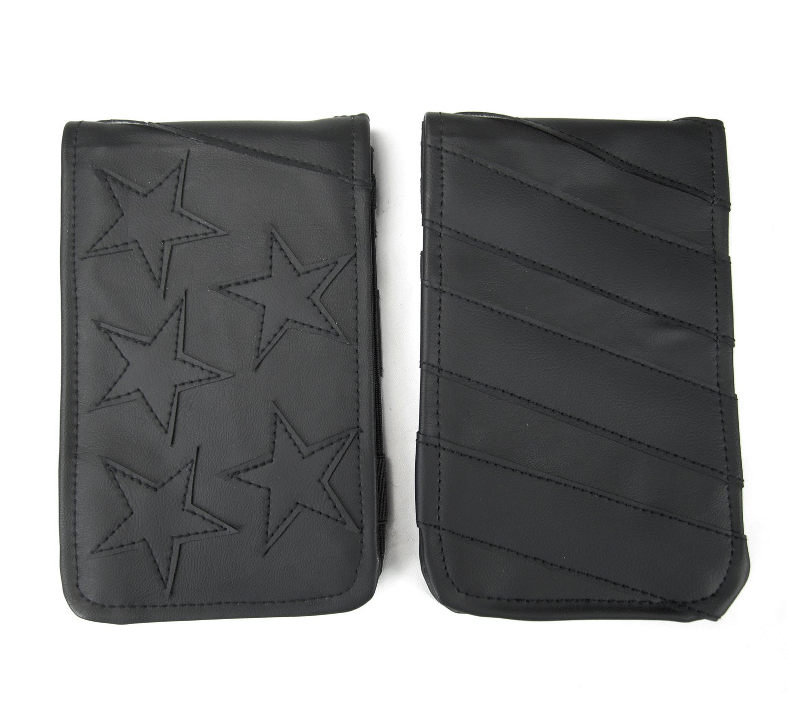 Sunfish Leather Golf Scorecard and Yardage Book Holder Uncle Sam Murdered Out