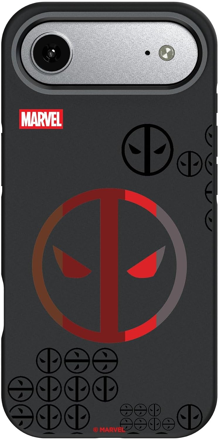 Keyscaper Marvel Deadpool Sigil Bump Cell Phone Case for iPhone Air