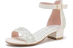 Dufannie Girls Easter Dress Sandals