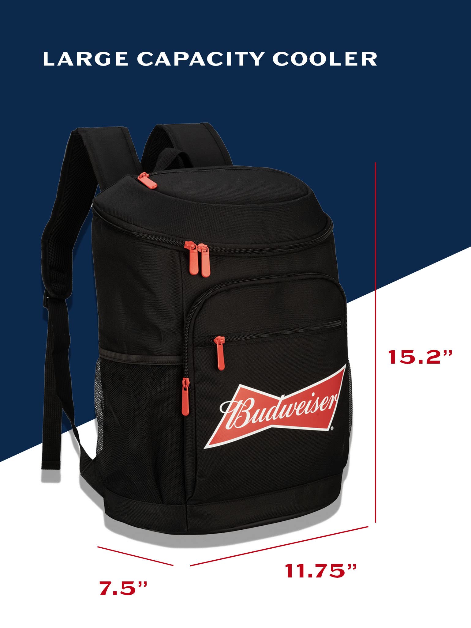Amazon | ビールクーラー バックパック 断熱 21リットル 漏れ防止 