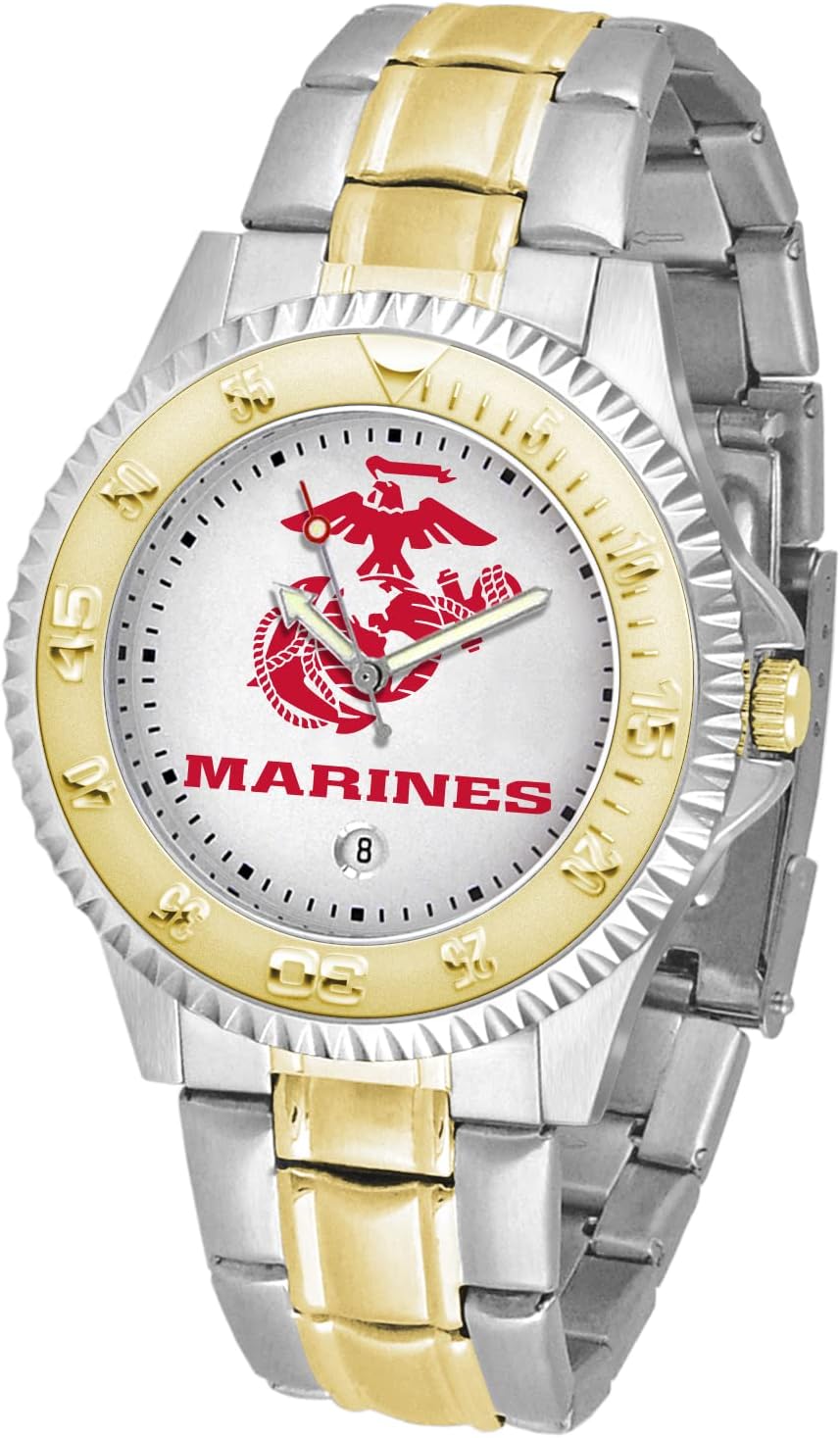 SunTime Competitor Two-Tone Men's Wristwatch