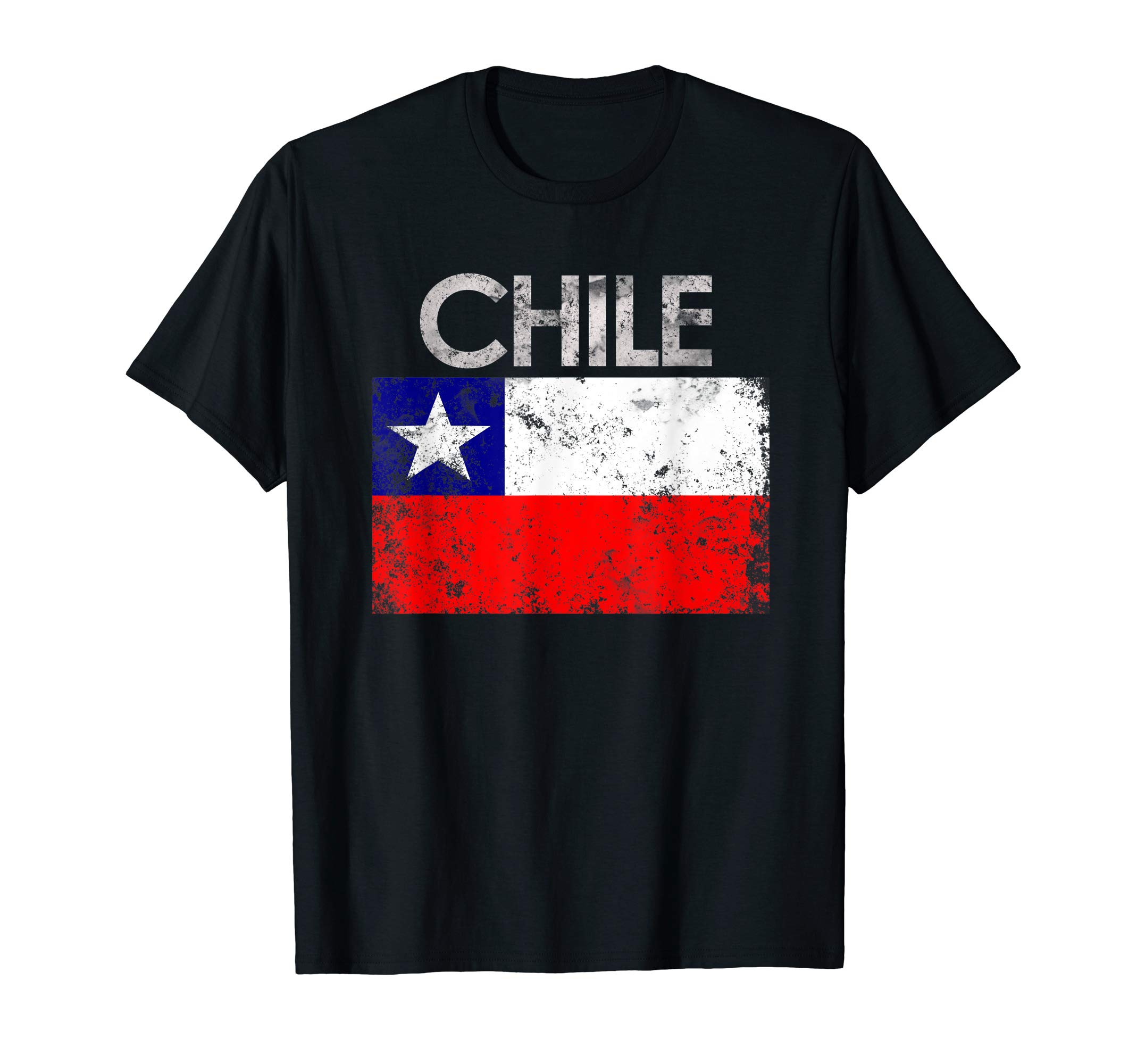 Vintage Chile Chilean Flag Pride Gift T-Shirt