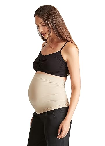 Ingrid & Isabel - Faja de maternidad para mujer Everyday, Color piel (nude)