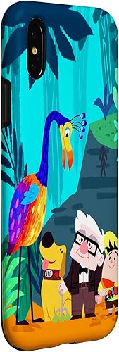 Miniatura 9 de Funda para iPhone 14 Pro Max de Disney y Pixar Carl Russell Dug Kevin Paradise Falls