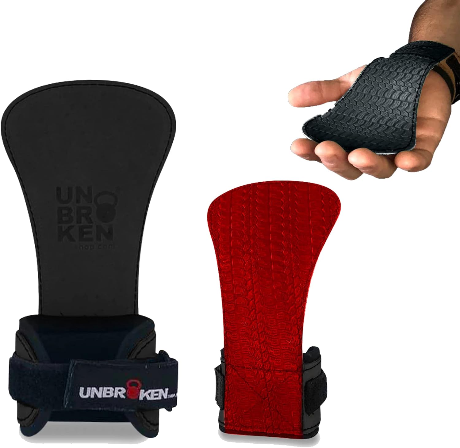 Unbrokenshop.com Speed Hand Grip Pro Wrist Straps for Weightlifting, Gymnastic, Cross fit, Hand Grip Support Power Gloves for Men & Women