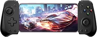 EasySMX M10 iPhone 用モバイル ゲーム コントローラー、ホール効果ジョイスティック/ホール トリガー付き iPhone ゲーム コントローラー、プラグ アンド プレイ、低遅延、Bluetooth 不要 (Android & i...