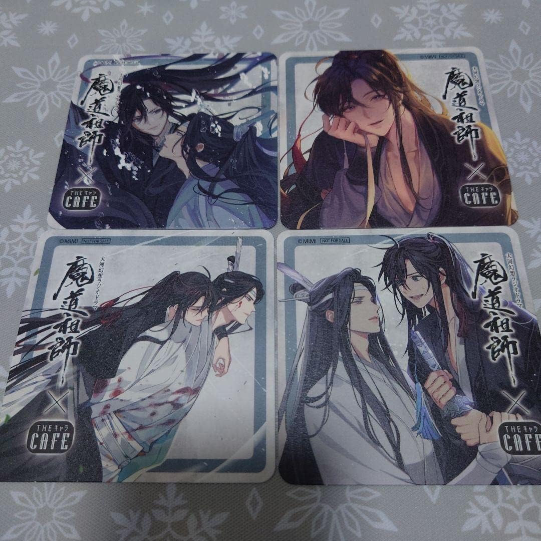 魔道祖師 THEキャラ 公式茶屋 特典 3枚セット コースター カフェ ⑩